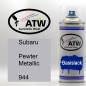 Preview: Subaru, Pewter Metallic, 944: 400ml Sprühdose, von ATW Autoteile West.